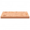 Blat biurka, 100x50x2,5 cm, lite drewno bukowe