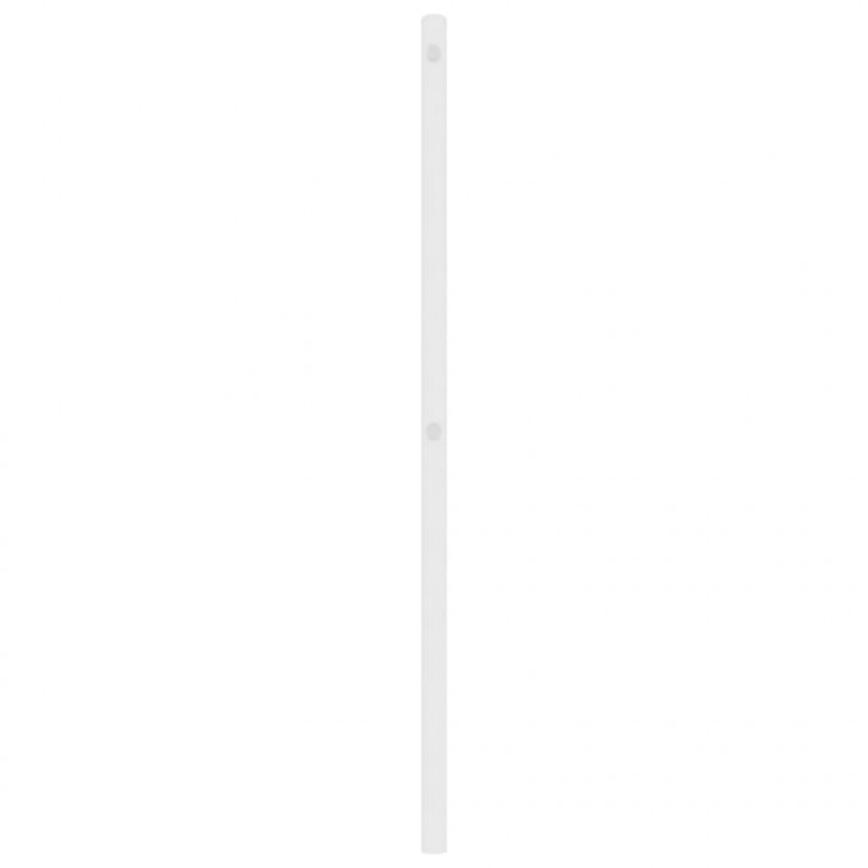 Metalowe wezgłowie, białe, 180 cm