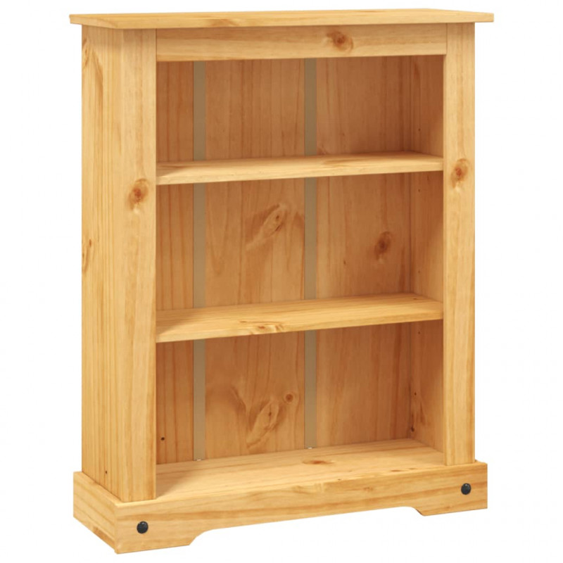 Biblioteczka w meksykańskim stylu Corona, sosna, 81x29x100 cm