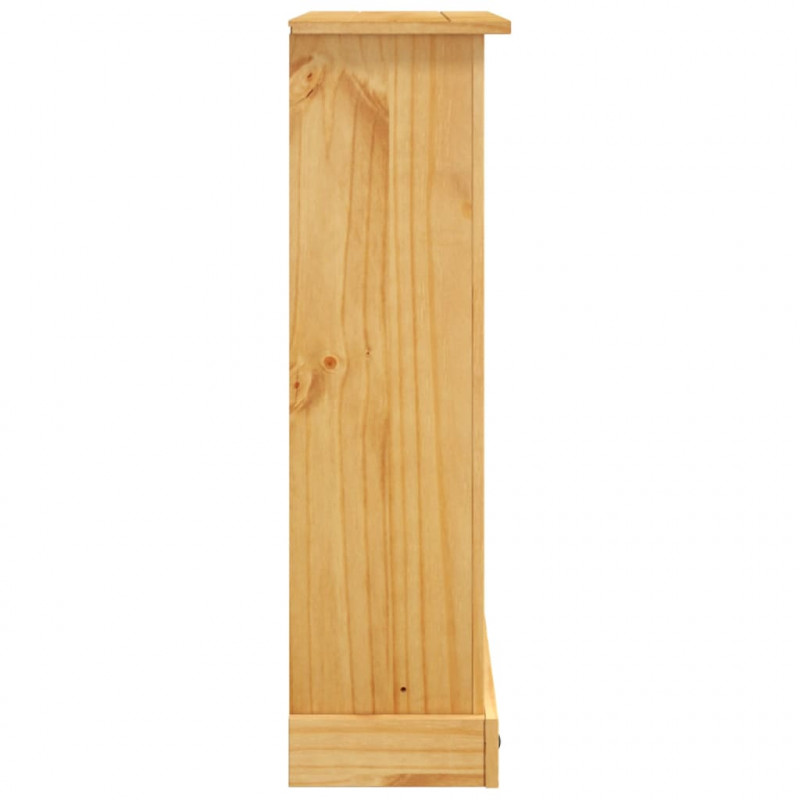 Biblioteczka w meksykańskim stylu Corona, sosna, 81x29x100 cm