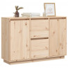 Szafka, 110x34x75 cm, lite drewno sosnowe