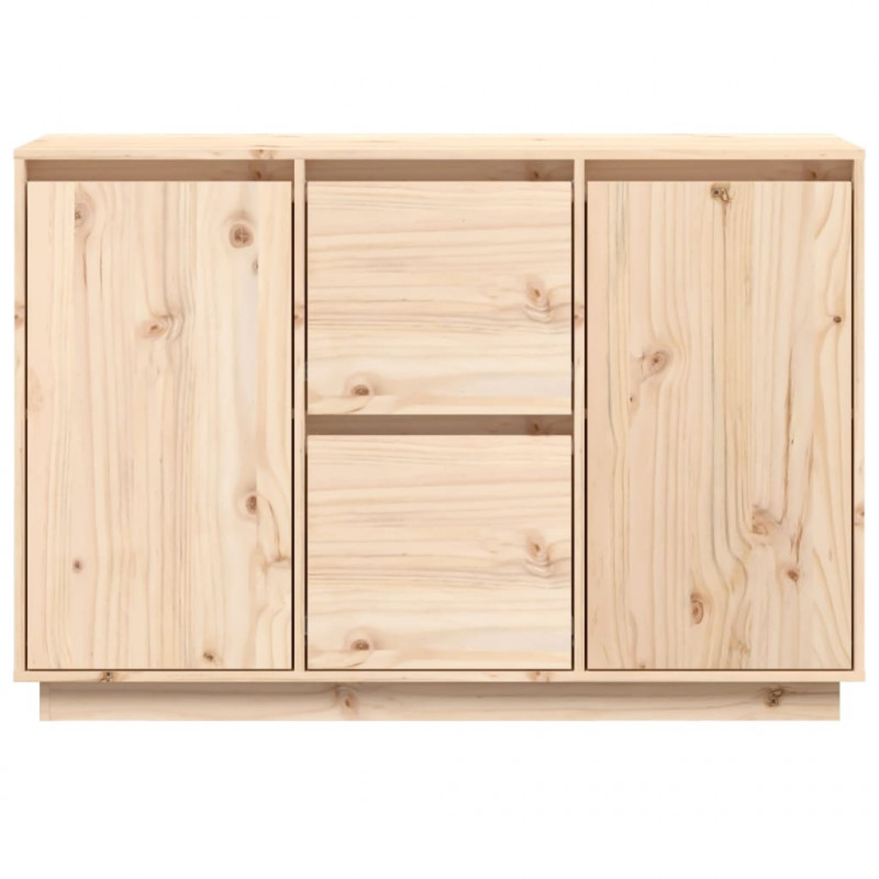Szafka, 110x34x75 cm, lite drewno sosnowe
