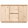 Szafka, 110x34x75 cm, lite drewno sosnowe