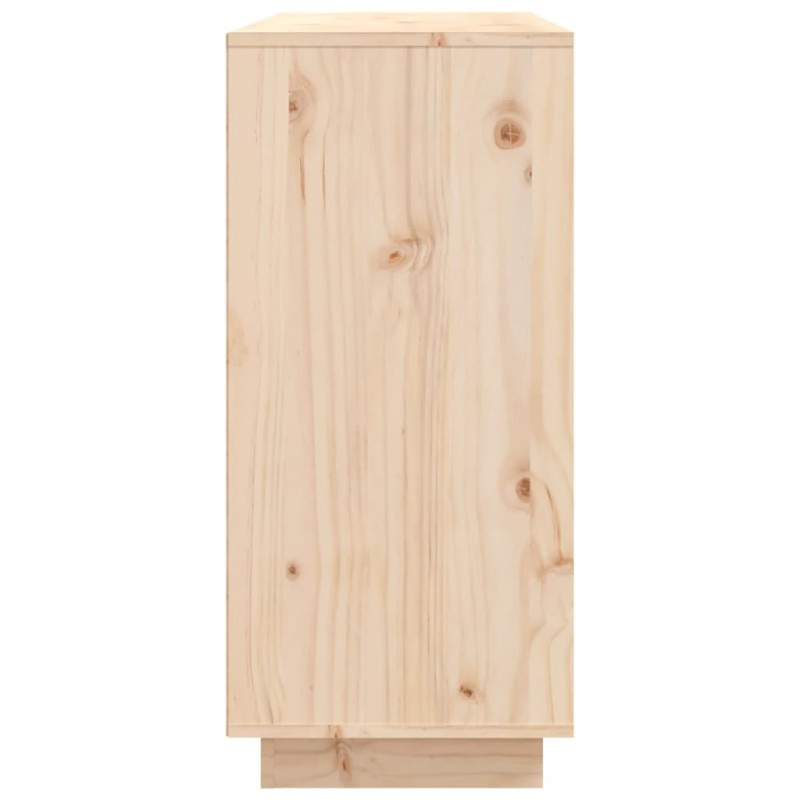 Szafka, 110x34x75 cm, lite drewno sosnowe