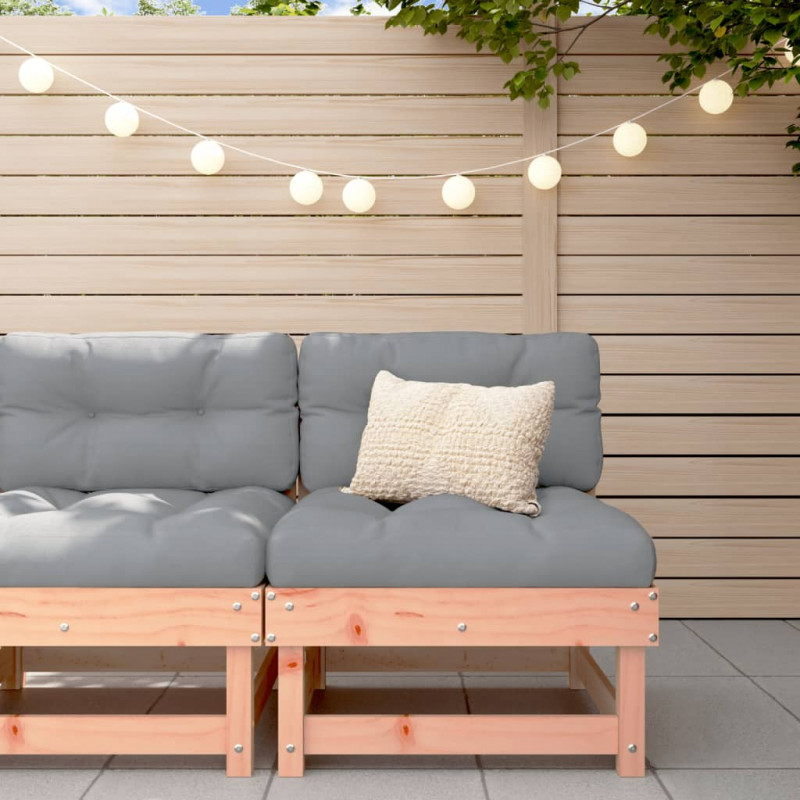 Ogrodowa sofa środkowa, lite drewno daglezjowe