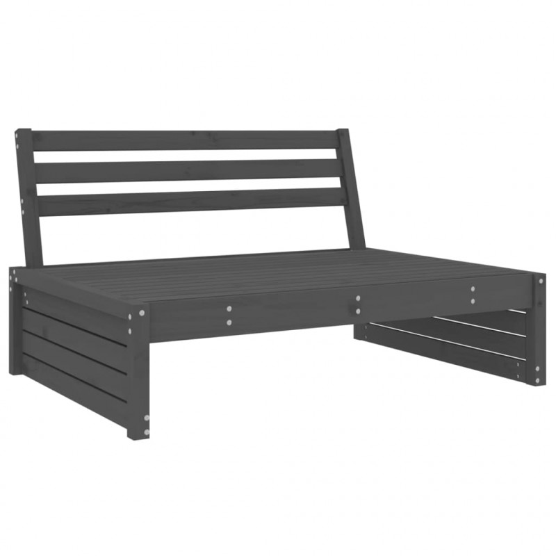 Sofa środkowa do ogrodu, 120x80 cm, lite drewno sosnowe
