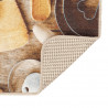 Dywanik kuchenny, kolorowy, 60x180 cm, antypoślizgowy