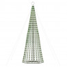 Stożkowa choinka z lampek, 688 zimnych białych LED, 300 cm