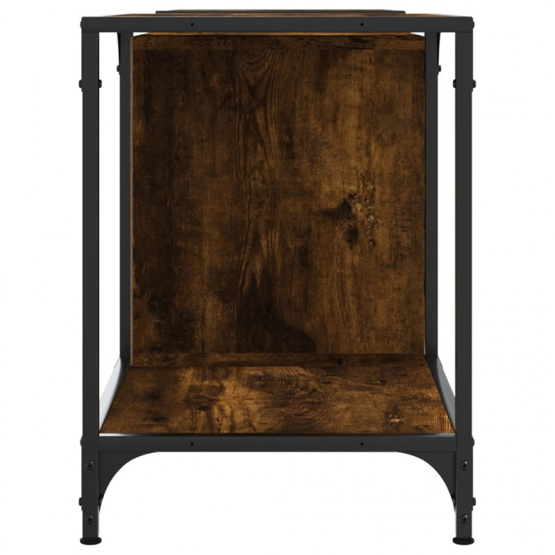 Szafka pod telewizor, przydymiony dąb, 153x37x50 cm