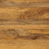 Stolik kawowy, 110x50x40 cm, lite drewno mango i żelazo