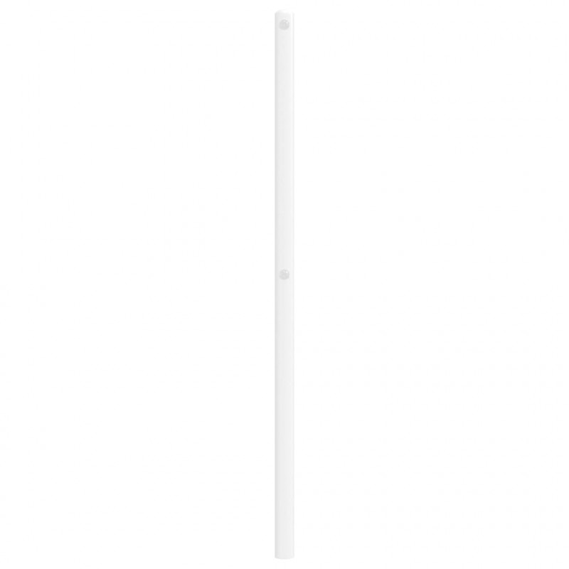 Metalowe wezgłowie, białe, 75 cm