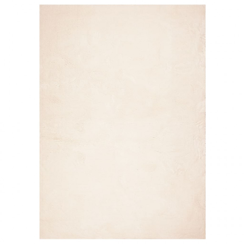 Dywan HUARTE z krótkim włosiem, beżowy, 240x340 cm