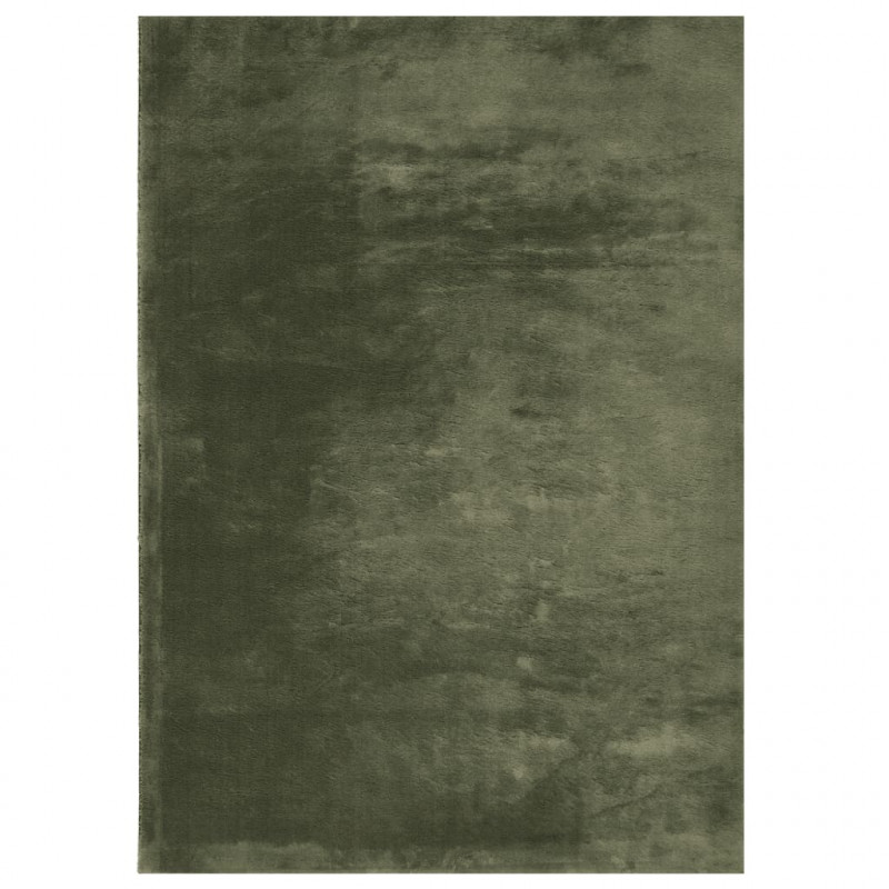Dywan HUARTE z krótkim włosiem, zielony, 240x340 cm