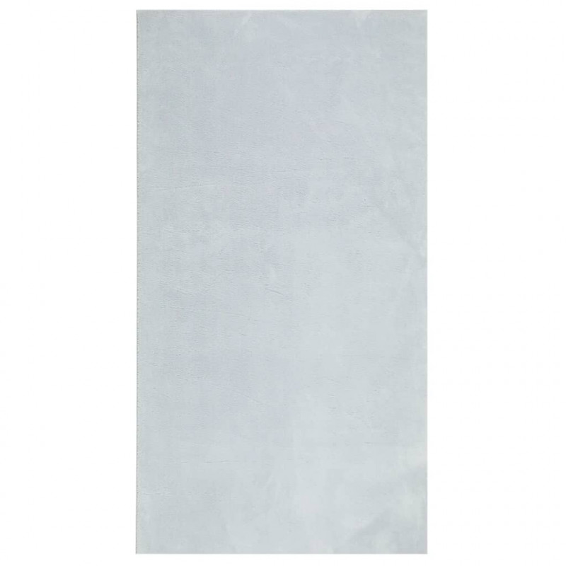 Dywan HUARTE z krótkim włosiem, niebieski, 80x150 cm