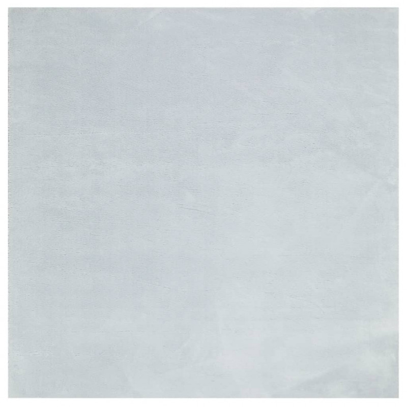 Dywan HUARTE z krótkim włosiem, niebieski, 160x160 cm