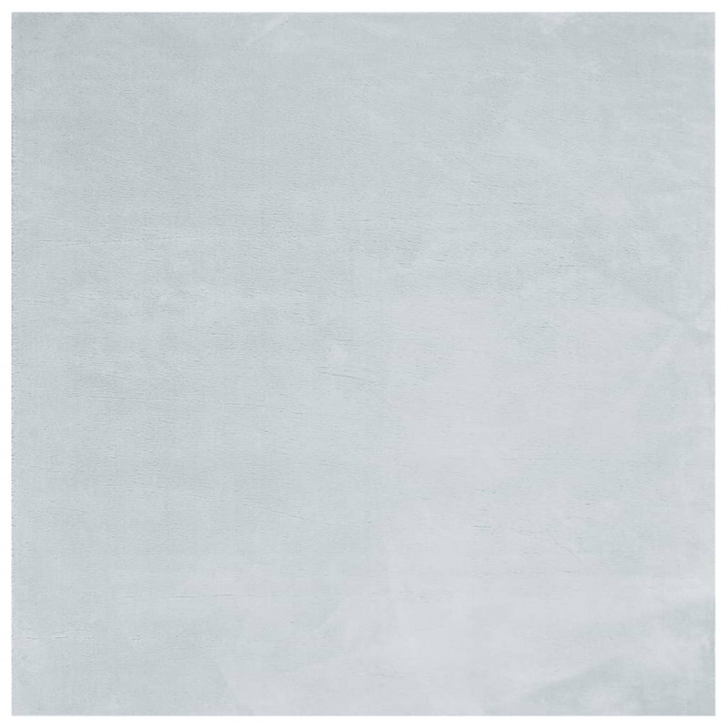 Dywan HUARTE z krótkim włosiem, niebieski, 200x200 cm