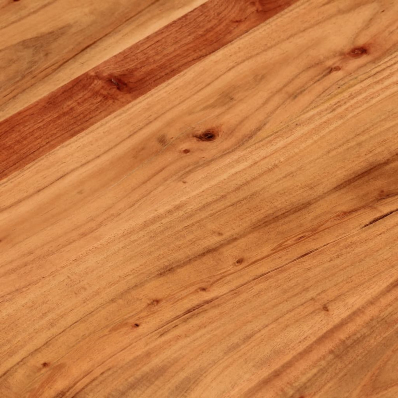 Blat do stolika, Ø70x2,5 cm, okrągły, lite drewno akacjowe