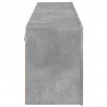 Ścienne szafki TV, 2 szt. szarość betonu 80x30x41 cm