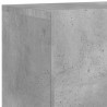 Ścienne szafki TV, 2 szt. szarość betonu 80x30x41 cm