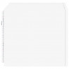 Ścienne szafki TV z LED, 2 szt., białe, 30,5x35x30 cm