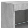 Szafka z oświetleniem LED, szarość betonu, 81x37x67 cm