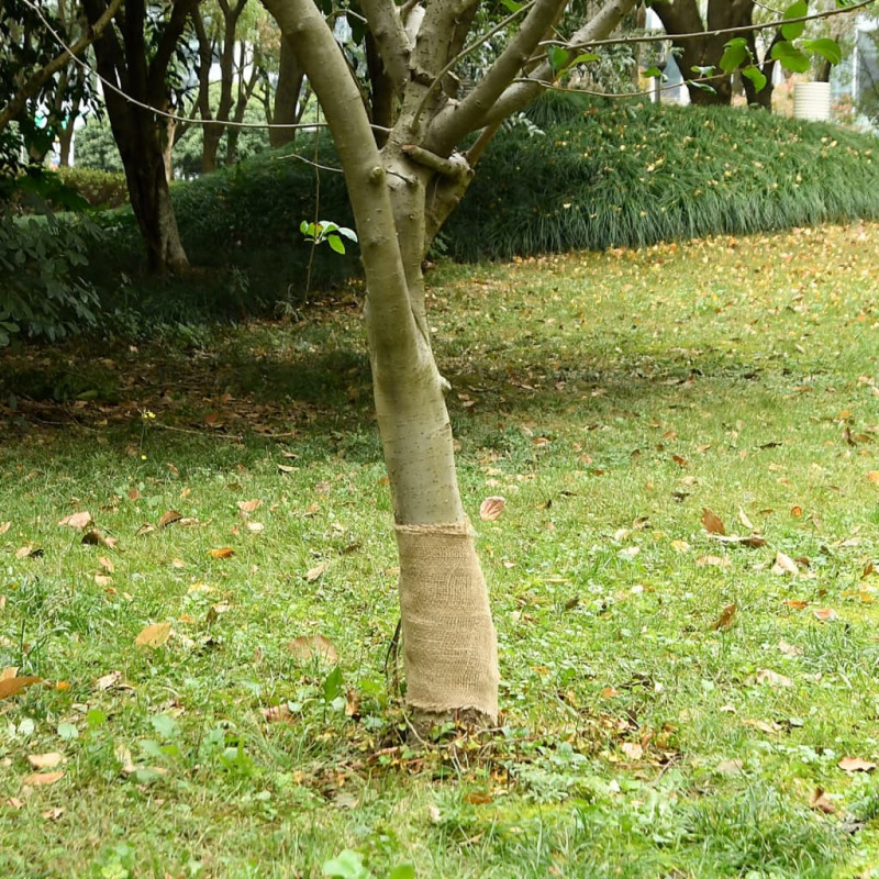 Tkanina jutowa w rolce, 0,25x25 m, 100% juta, 200 g/m²