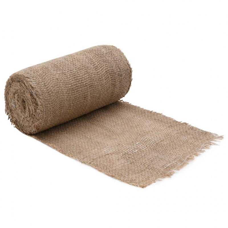 Tkanina jutowa w rolce, 0,25x25 m, 100% juta, 200 g/m²