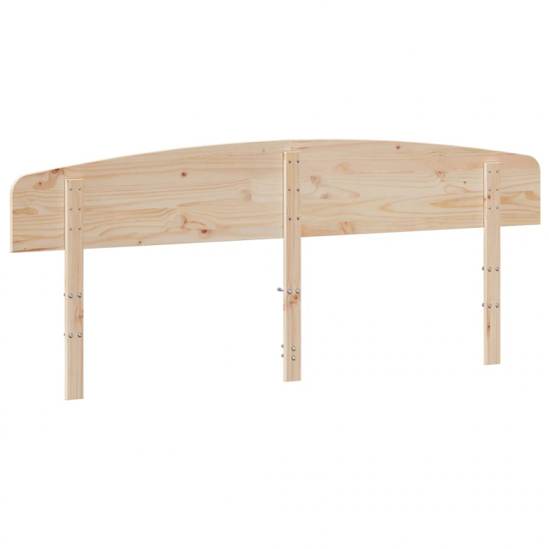 Wezgłowie do łóżka, 200 cm, lite drewno sosnowe