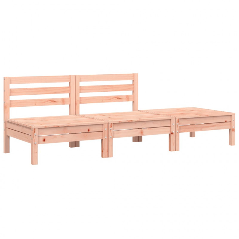 Sofa ogrodowa z poduszkami i podnóżkiem, 2-osobowa