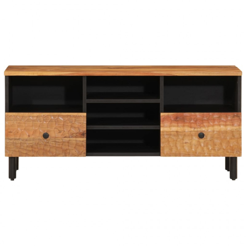 Szafka pod telewizor, 100x33x46 cm, lite drewno akacjowe