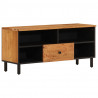 Szafka pod telewizor, 100x33x46 cm, lite drewno akacjowe