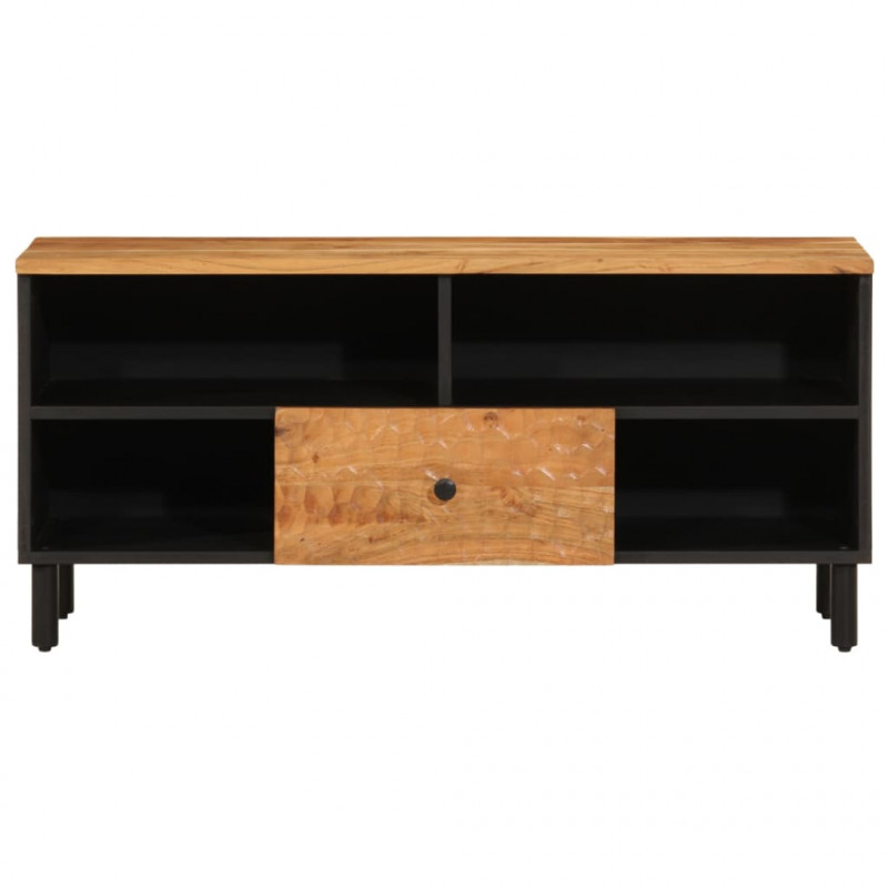 Szafka pod telewizor, 100x33x46 cm, lite drewno akacjowe