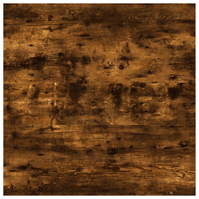 Półki ścienne, 4 szt., przydymiony dąb, 40x40x1,5 cm