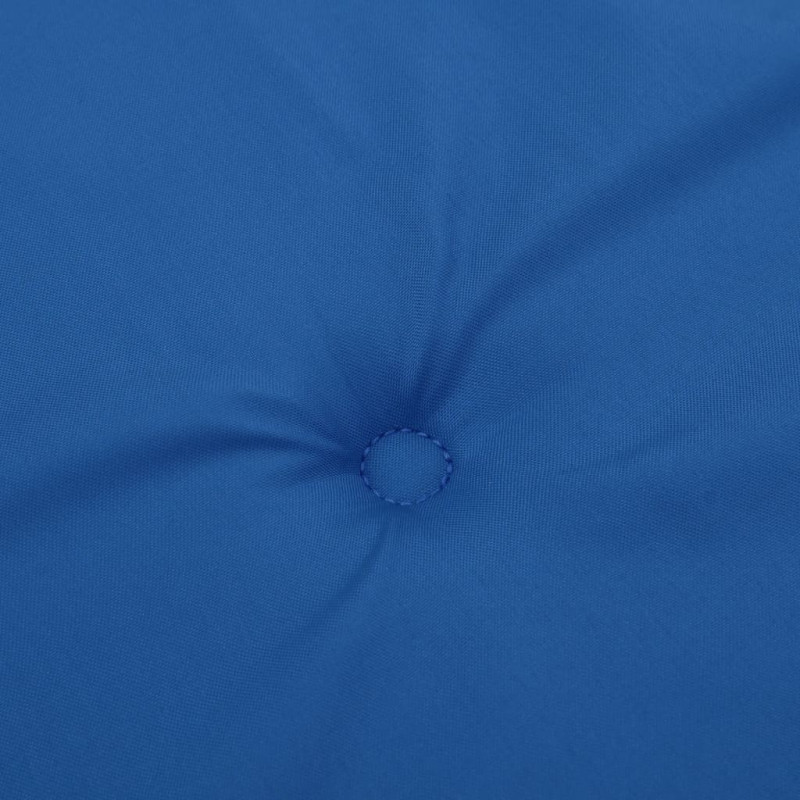 Poduszki na krzesła ogrodowe, 2 szt., niebieskie, 40x40x3 cm