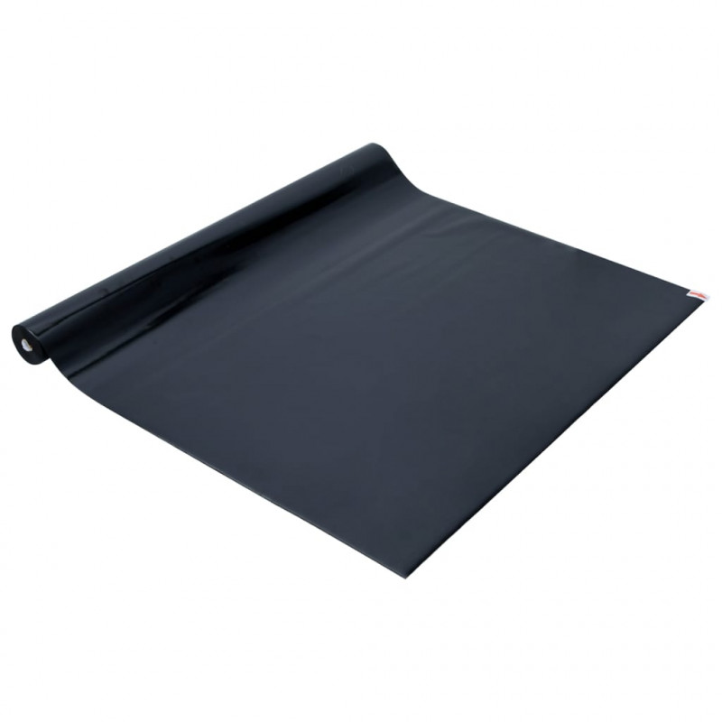 Folia okienna statyczna, matowa, czarna, 90x2000 cm, PVC