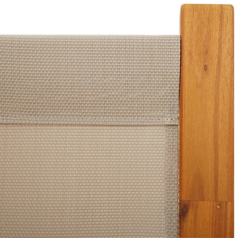 Parawan 3-panelowy, taupe, 210x180 cm