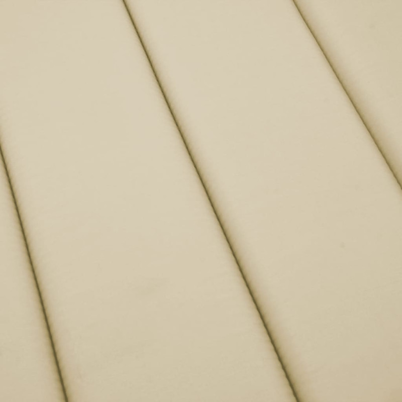Poduszka na leżak, beżowa, 200x50x3 cm, tkanina Oxford