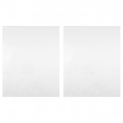Folie lustrzane, 2 szt., samoprzylepne, 90x150 cm, PET