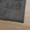 Dywan IZA z krótkim włosiem, antracytowy, 240x340 cm