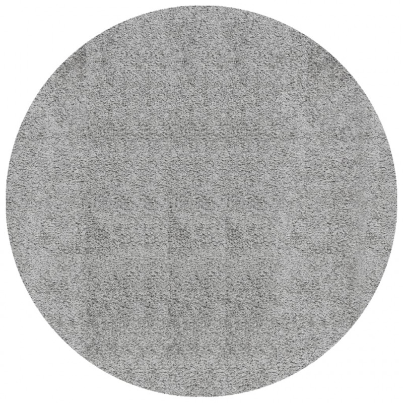 Dywan z długim włosiem PAMPLONA, szary, Ø 80 cm