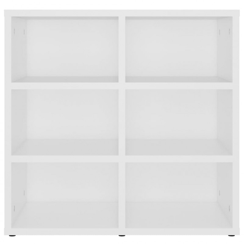Szafki na buty, 2 szt., białe, 52,5x30x50 cm