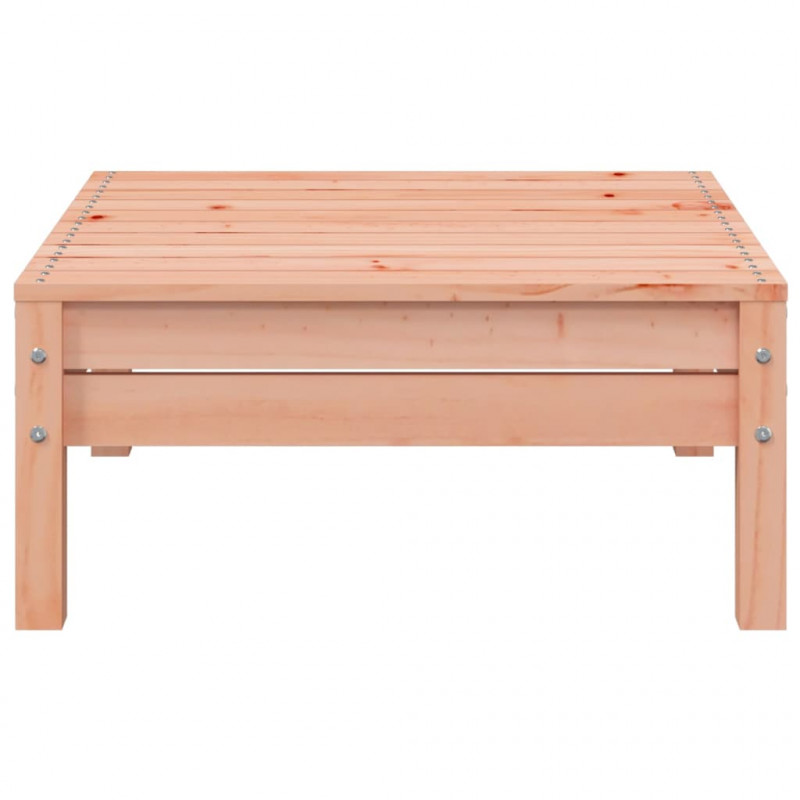 Sofa ogrodowa z podnóżkiem, 3-os., drewno daglezjowe