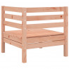 Ogrodowa sofa narożna, lite drewno daglezjowe