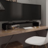 Podstawka pod monitor / telewizor szklana 110x30x13 cm