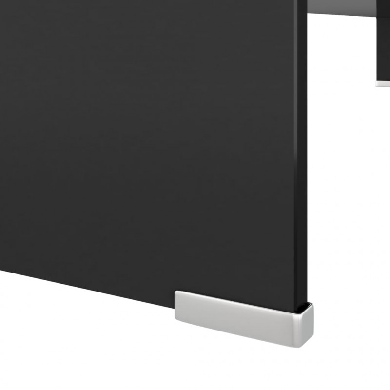 Podstawka pod monitor / telewizor szklana 110x30x13 cm