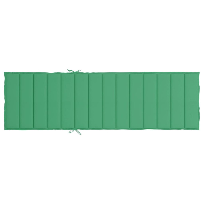 Poduszka na leżak, zielona, 200x60x3 cm, tkanina Oxford