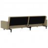 2-osobowa sofa, cappuccino, sztuczna skóra