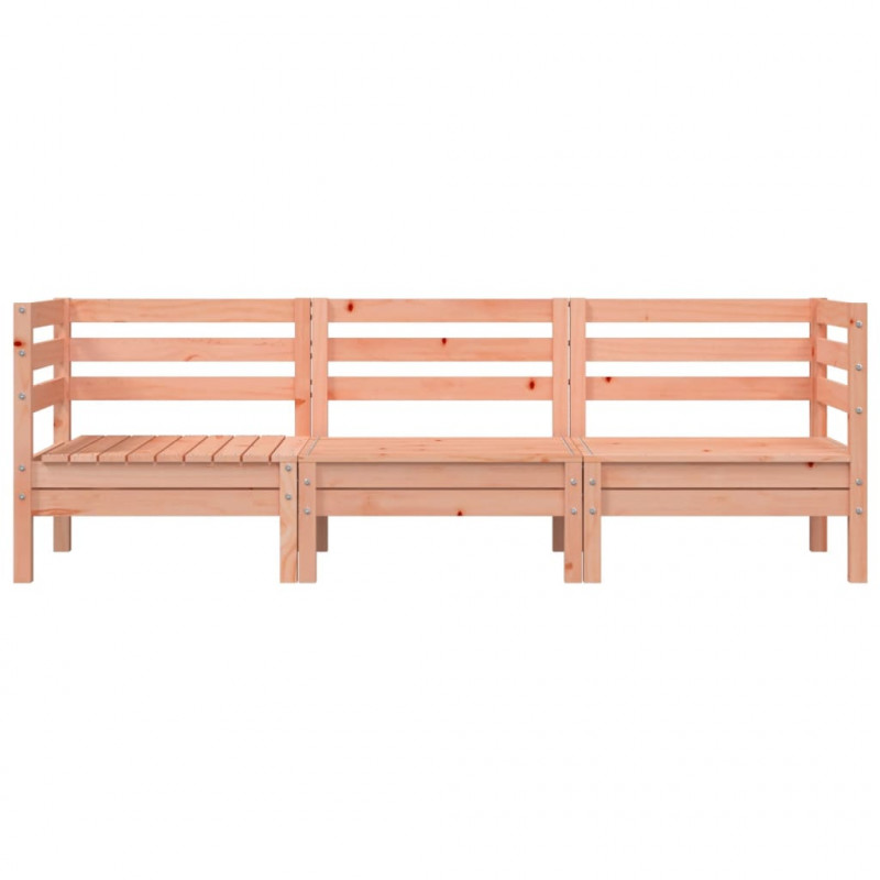 Ogrodowa sofa 3-osobowa, lite drewno daglezjowe