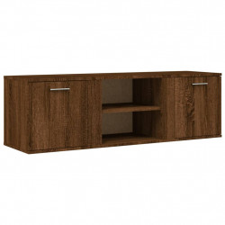 Szafka pod TV, brązowy dąb, 120x34x37 cm