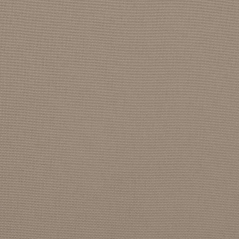 Poduszki na krzesła ogrodowe, 4 szt., taupe, 50x50x3 cm